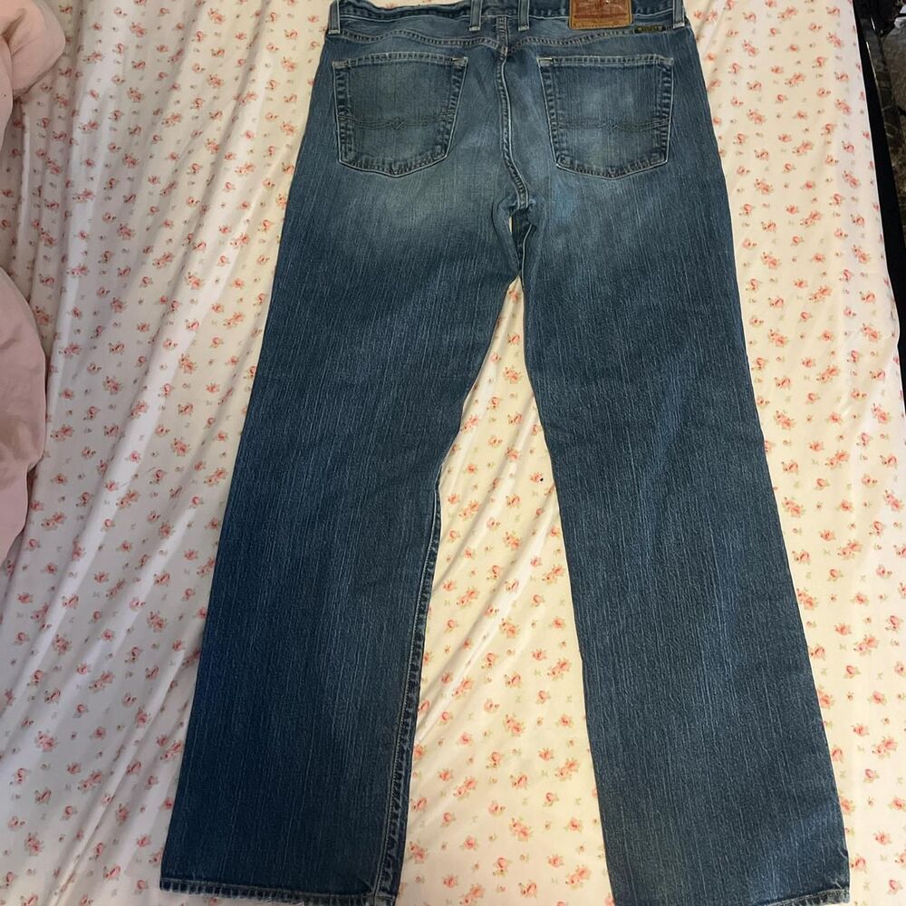 Lucky-brand Women's Navy and Blue Trousers